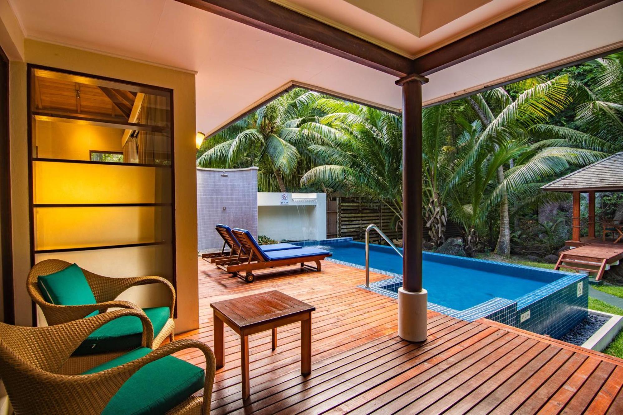 Hilton Seychelles Labriz Resort & Spa La Passe Exterior foto